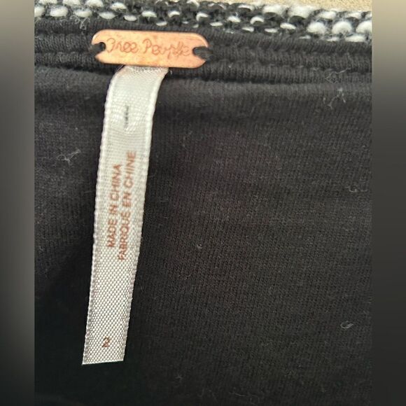 Free People Nyima Black & White Tweed Dress - Picture 9 of 11